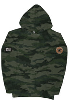 Load image into Gallery viewer, Camo Independent Heavyweight Hoodie