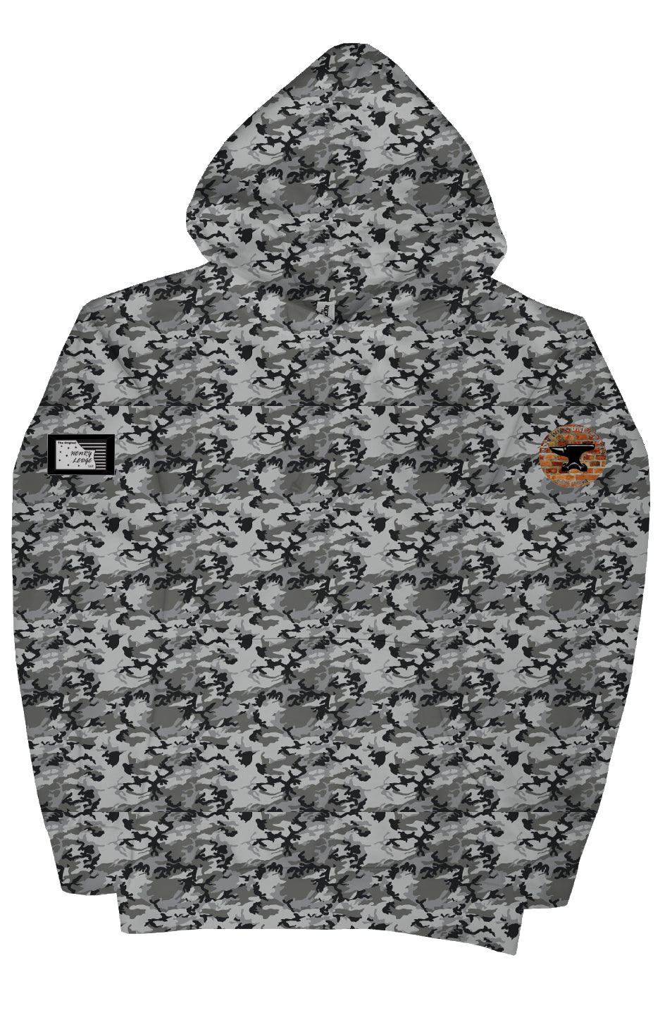 Camo Independent Heavyweight Hoodie